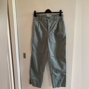 Sage green chino pant